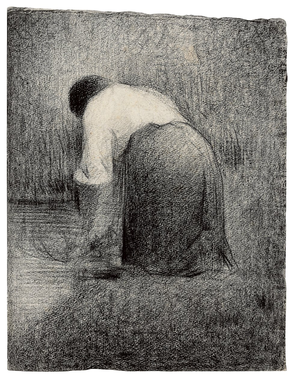 Femme agenouillée - Georges Pierre Seurat