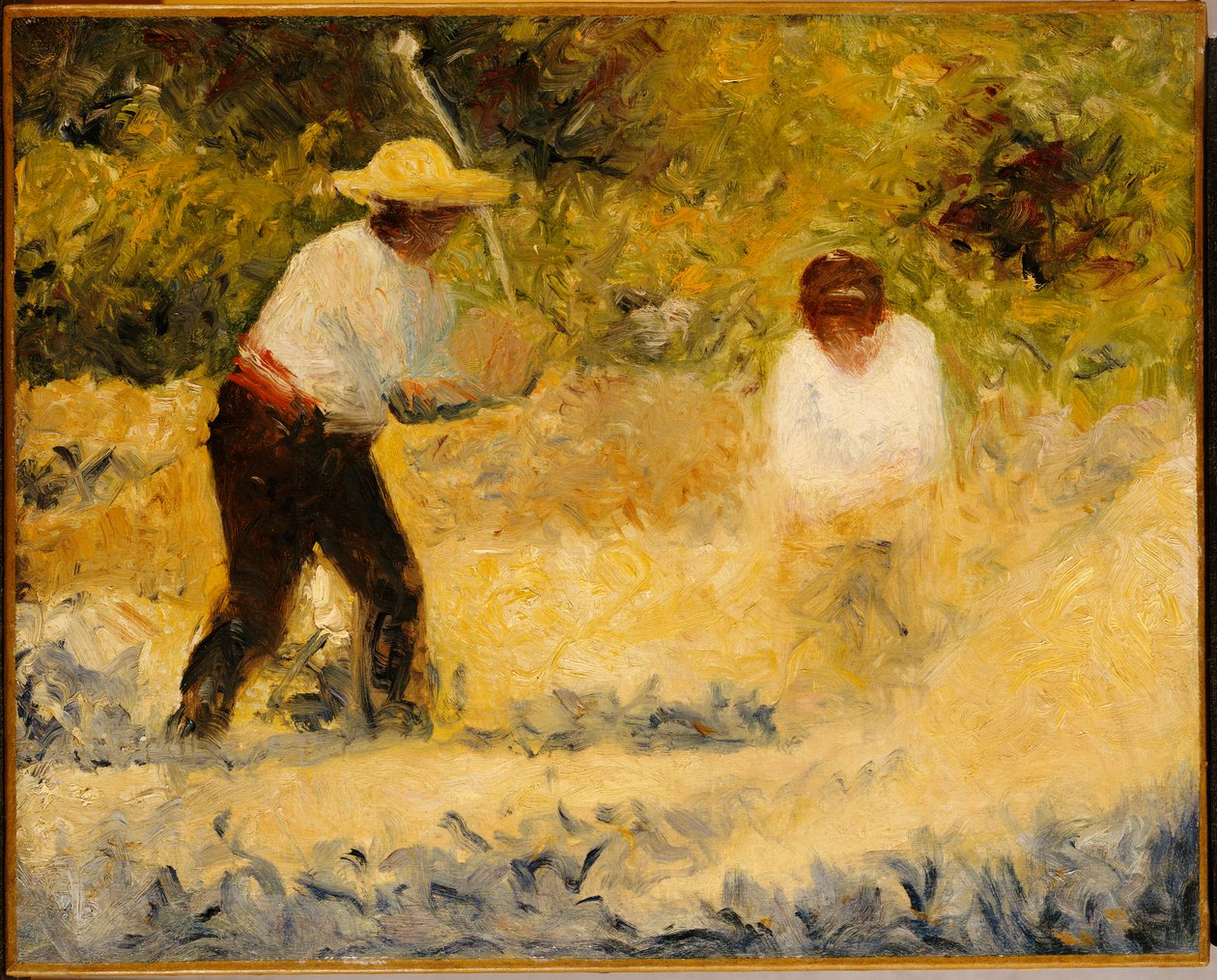 Le Tas de Pierres - Georges Pierre Seurat