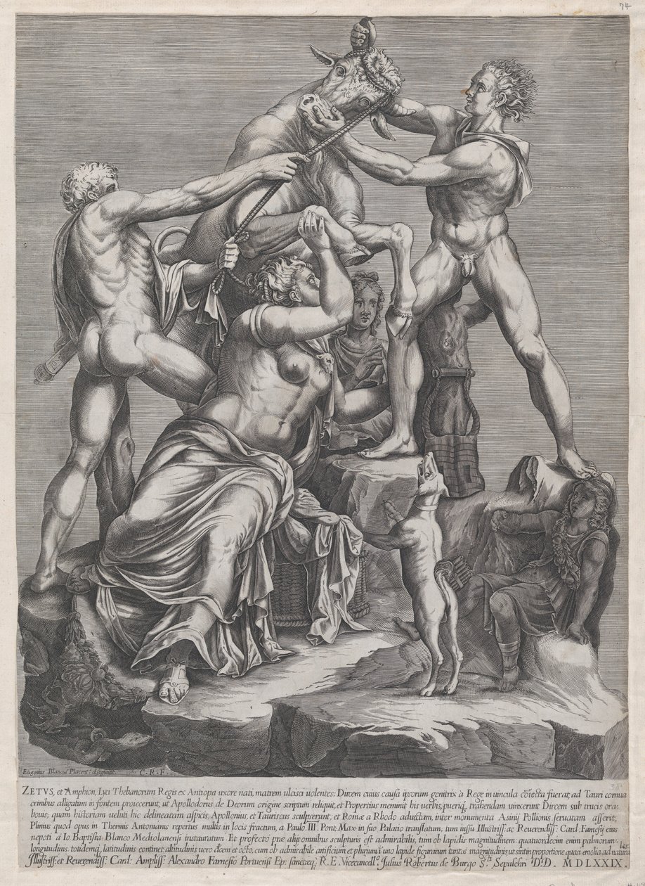 Speculum Romanae Magnificentiae : Le destin de Dirce, 1579 - Georges Reverdy