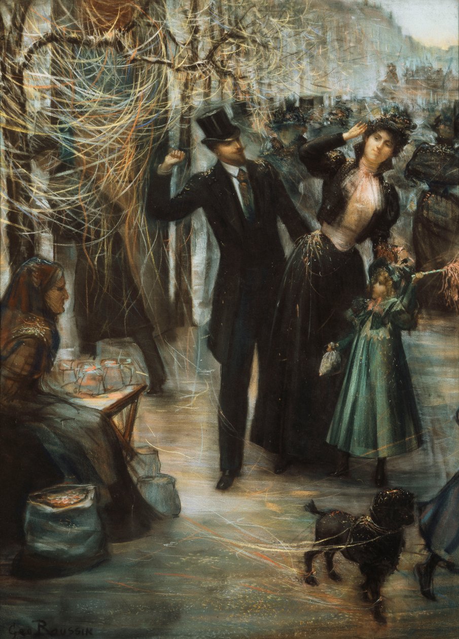 Le festival | Georges Roussin | Estampe d'art