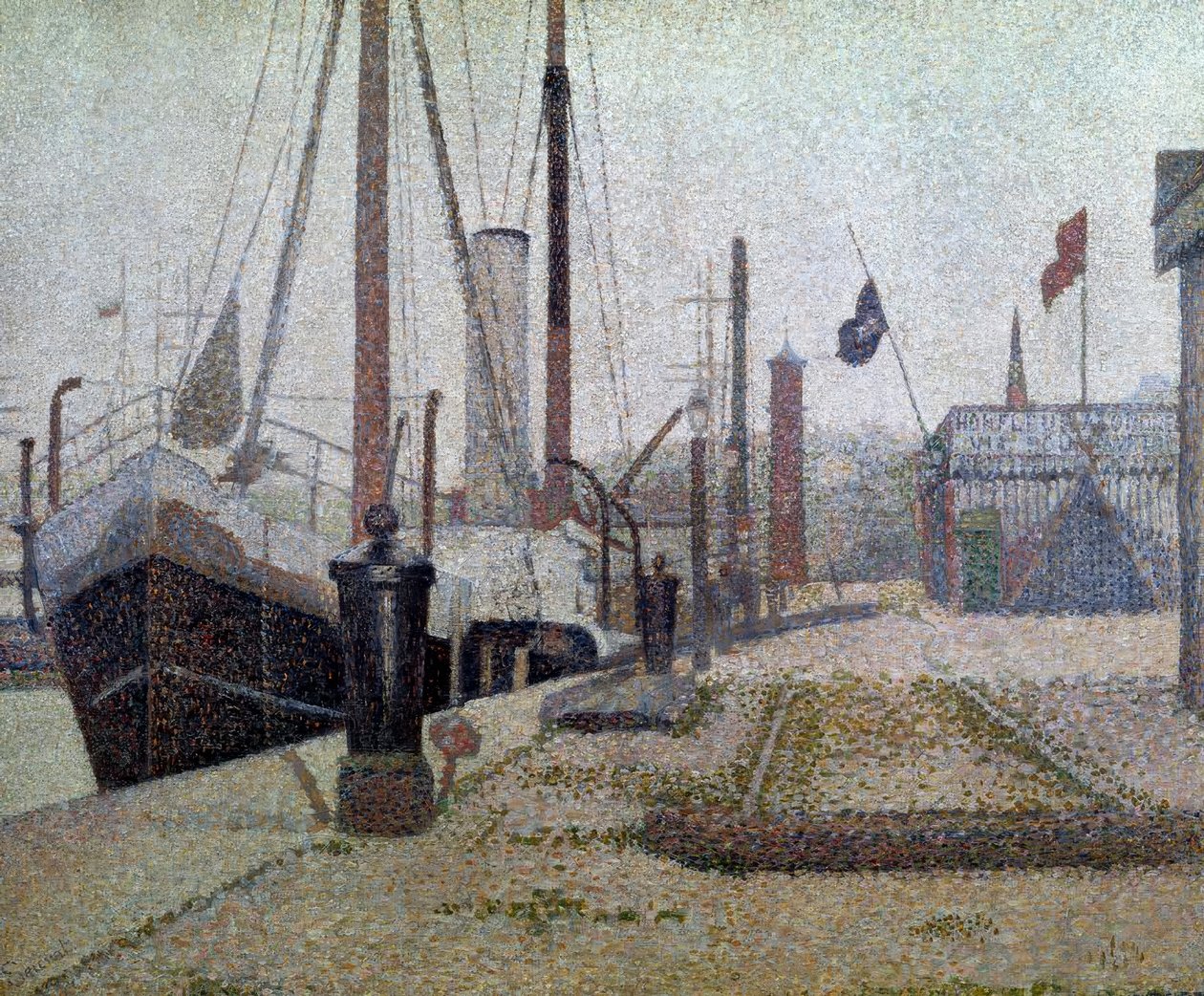La Maria, Honfleur - Georges Seurat