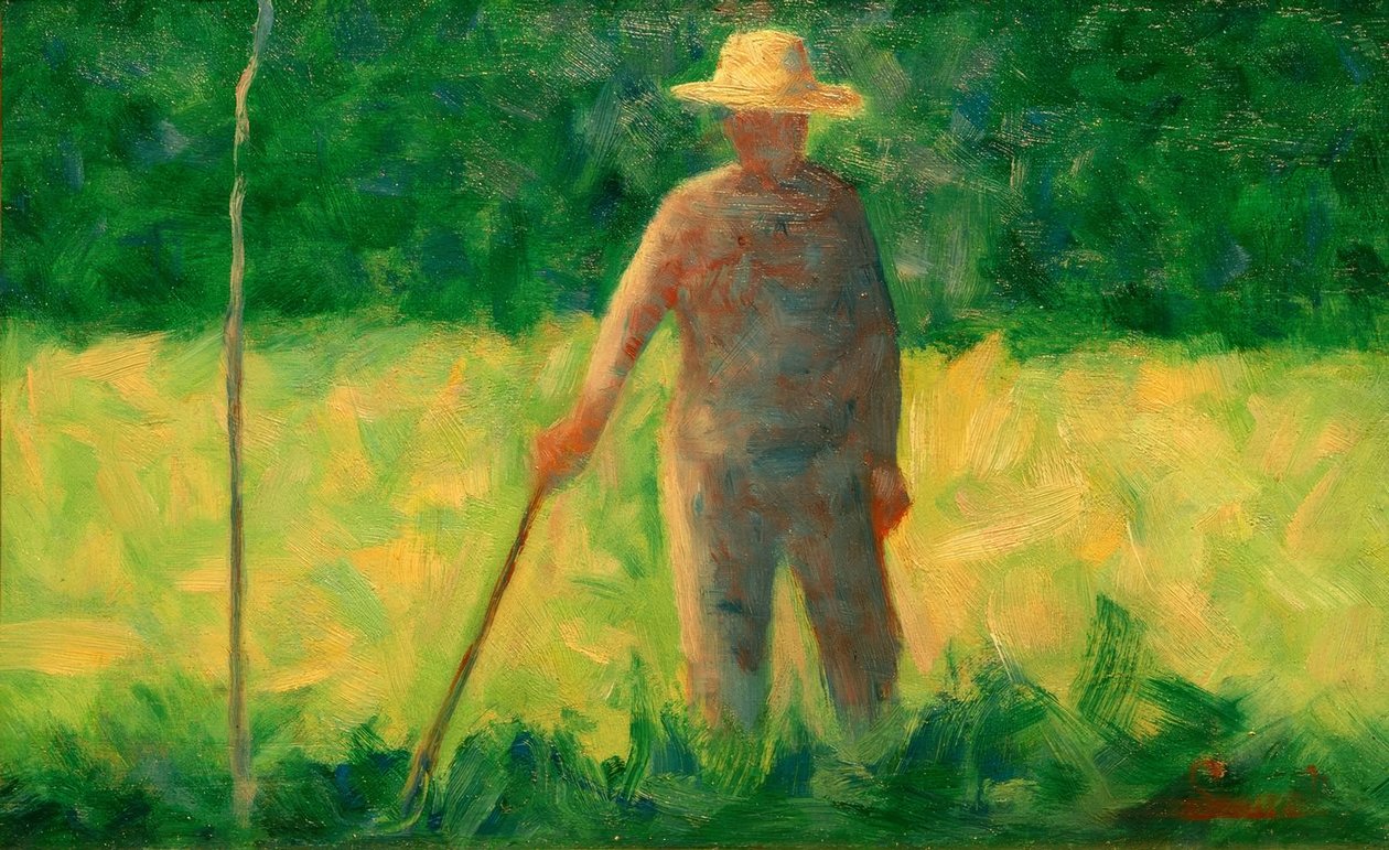 Le jardinier - Georges Seurat