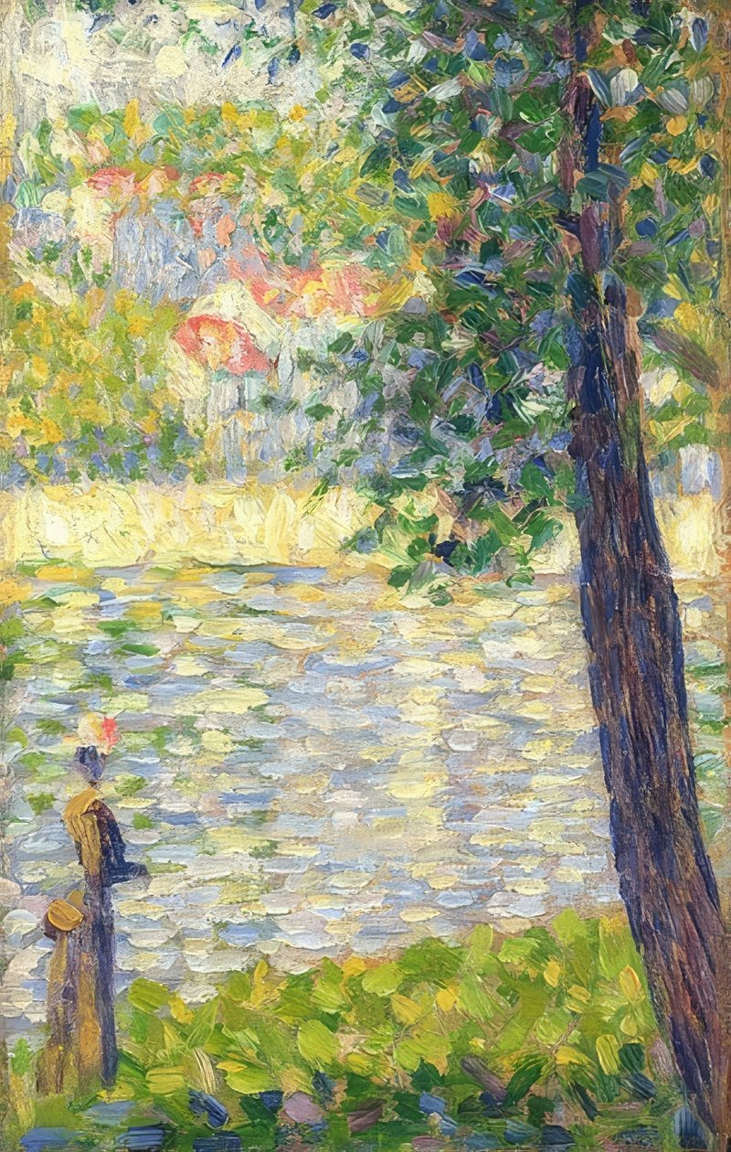 Promenade matinale. 1885 - Georges Seurat