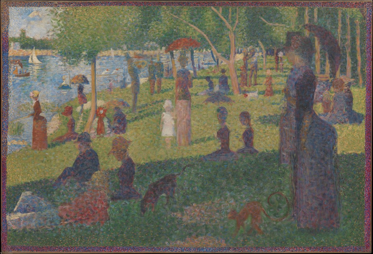 Étude pour « Un dimanche à la Grande Jatte » - Georges Seurat