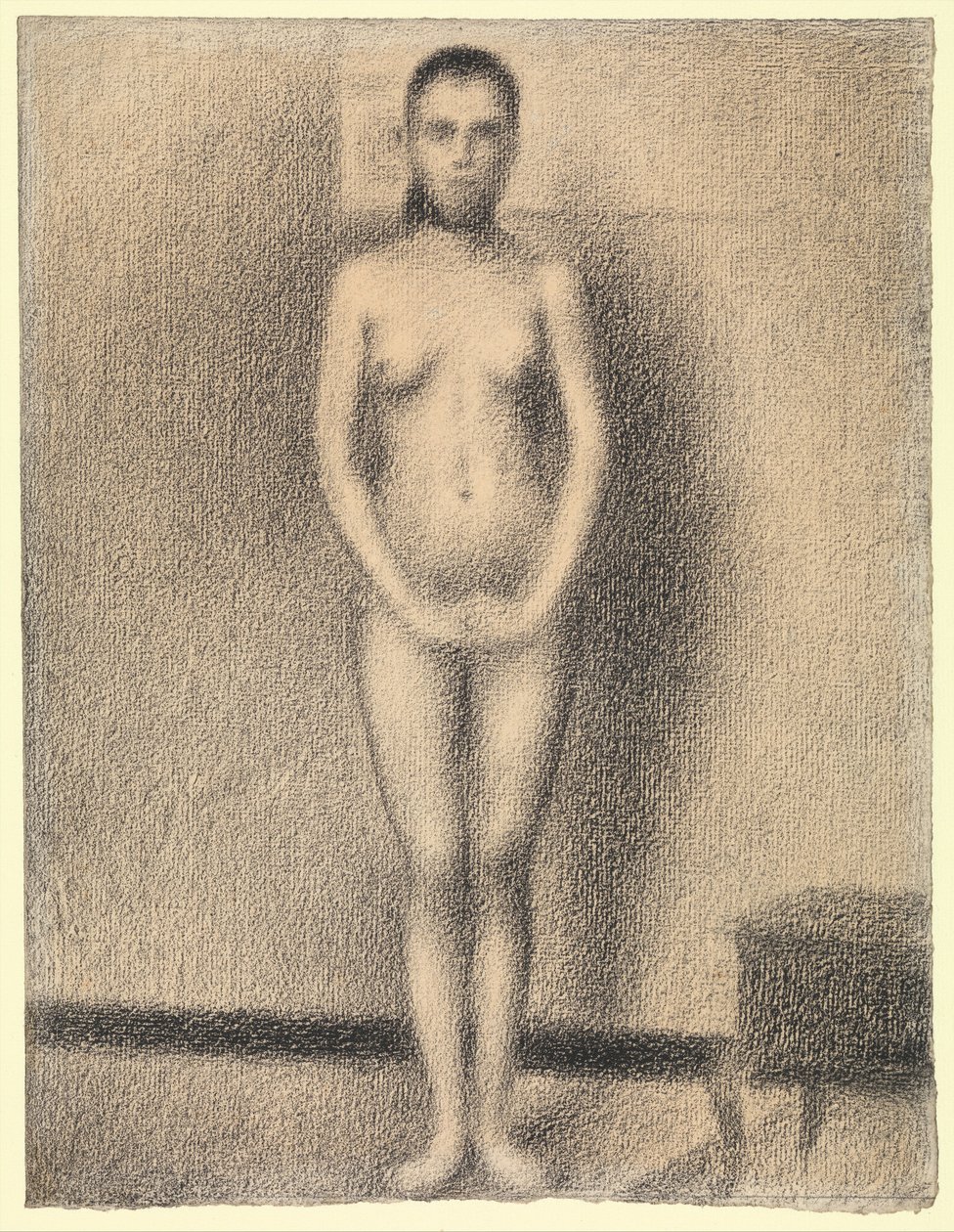 Étude pour « Poseuses » - Georges Seurat