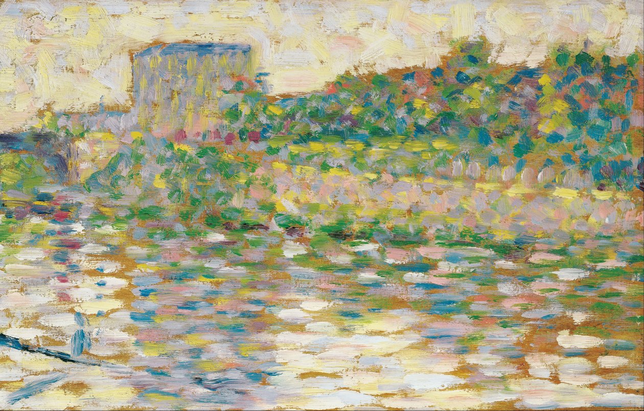The Seine at Courbevoie - Georges Seurat