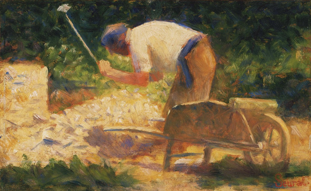 Le briseur de pierre - Georges Seurat