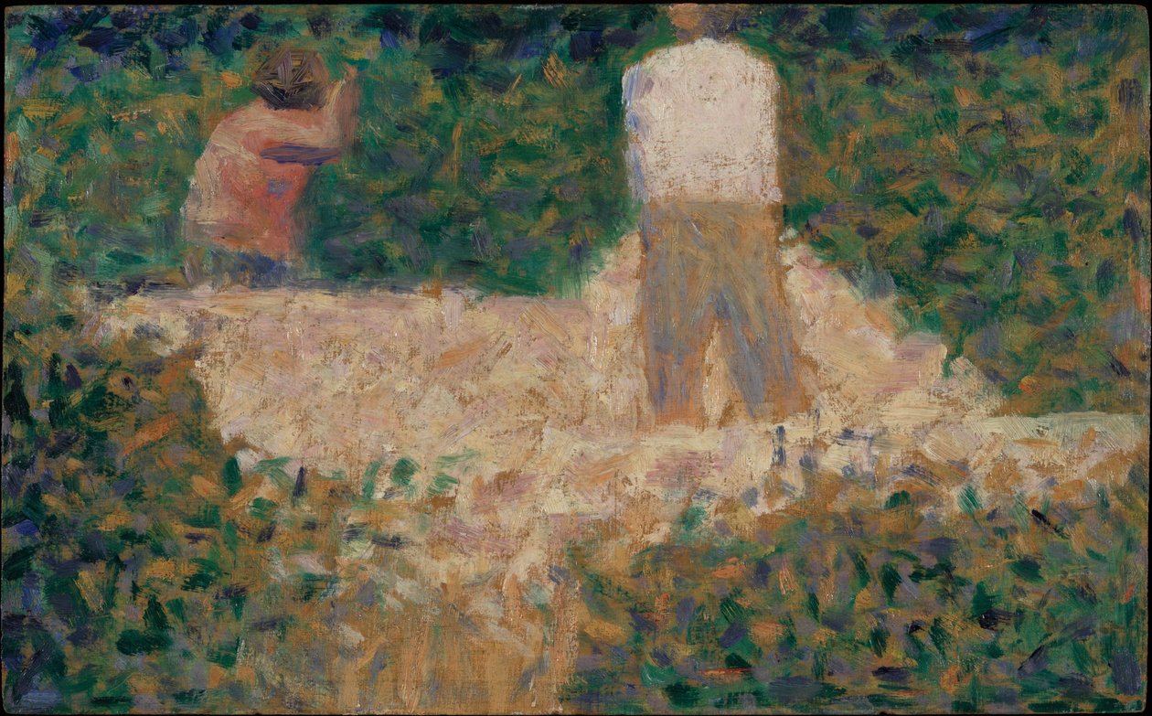 Deux casseurs de pierres - Georges Seurat