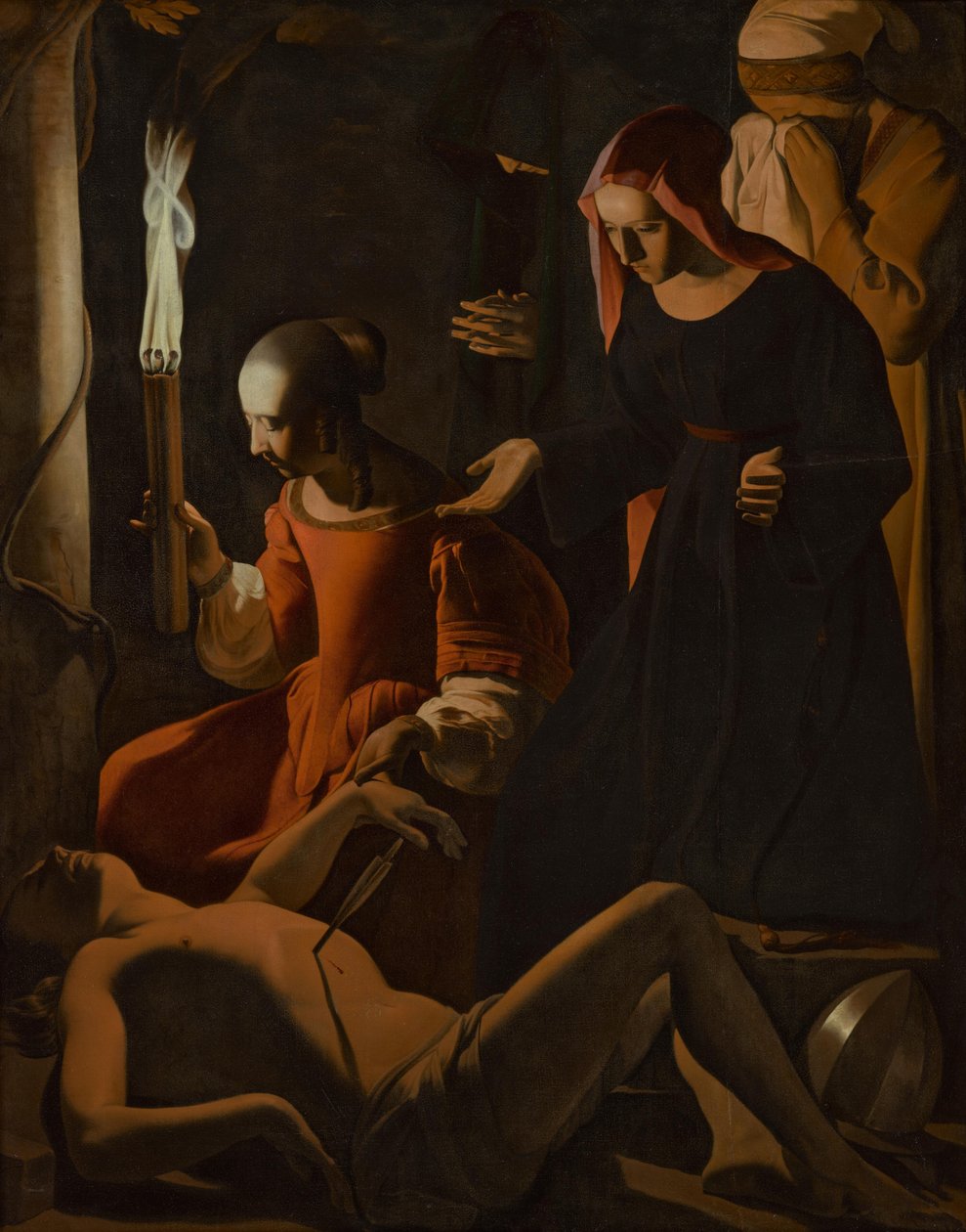 La découverte de saint Sébastien - Georges de La Tour