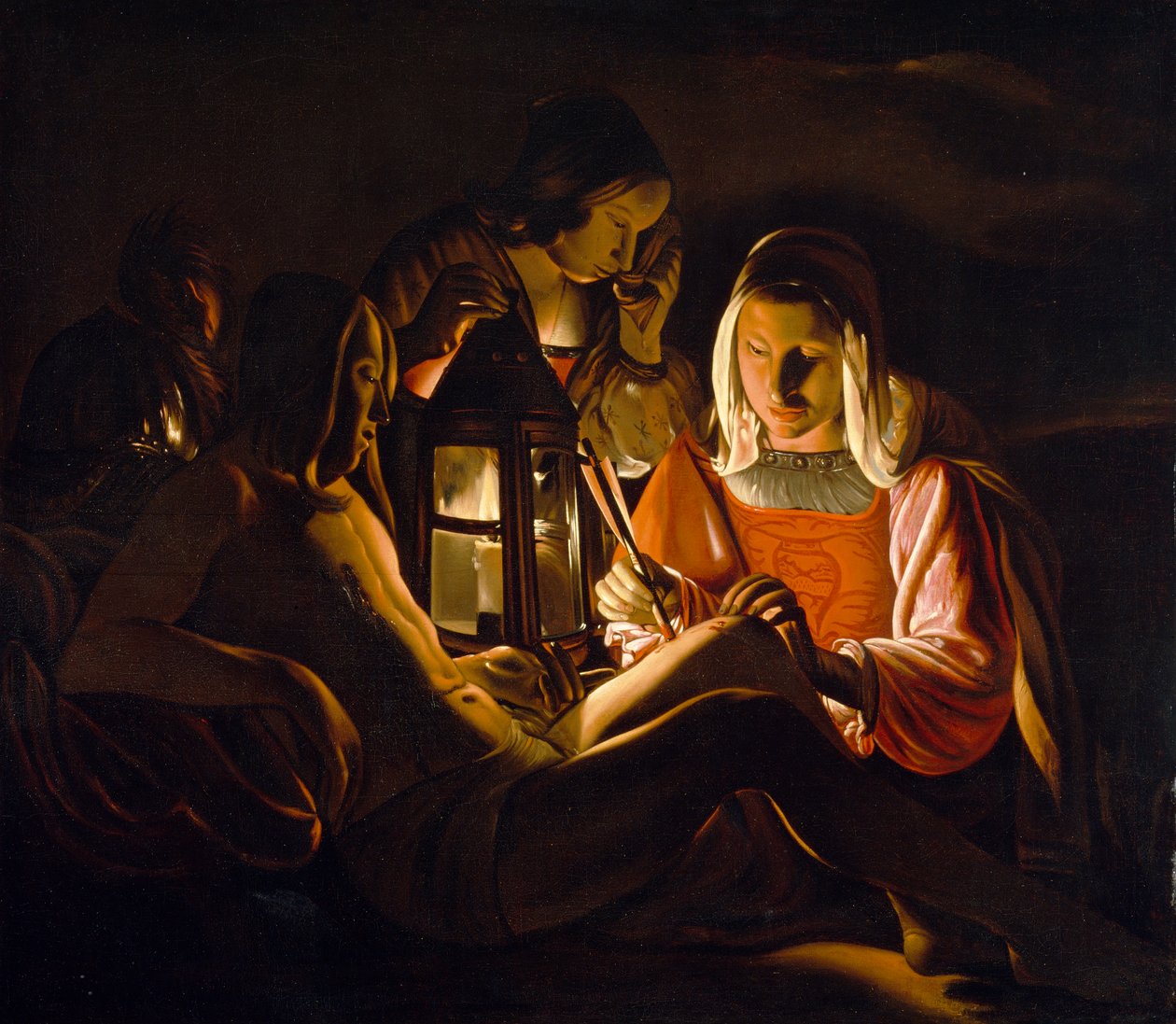 Saint Sébastien soigné par Irène, vers 1638-39 - Georges de La Tour