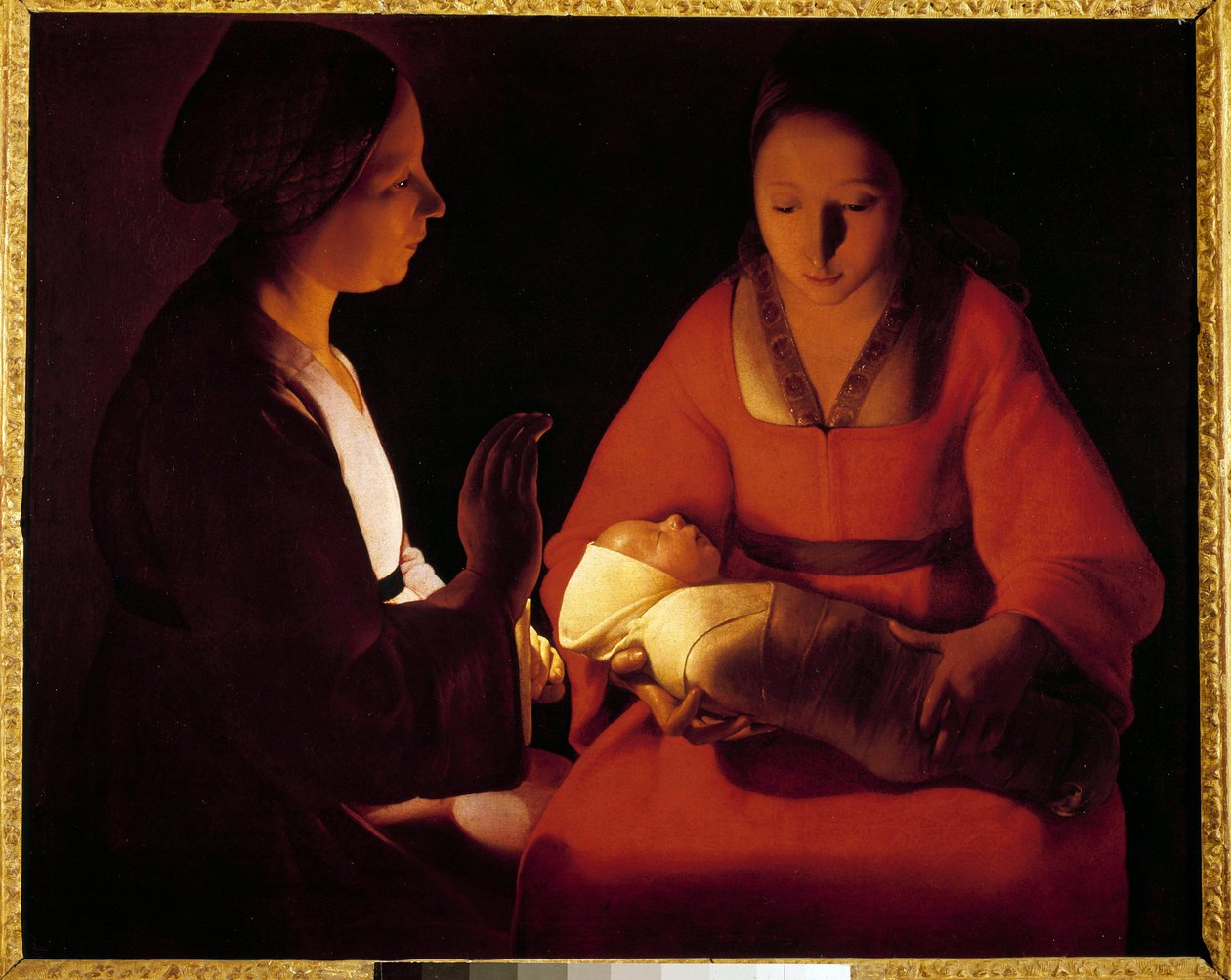 Le Nouveau-né - Georges de La Tour
