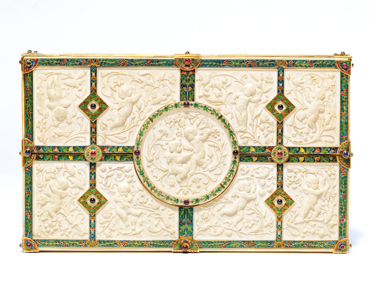 Rare porte-billets pour Boucheron, 1893 - Georges le Sache