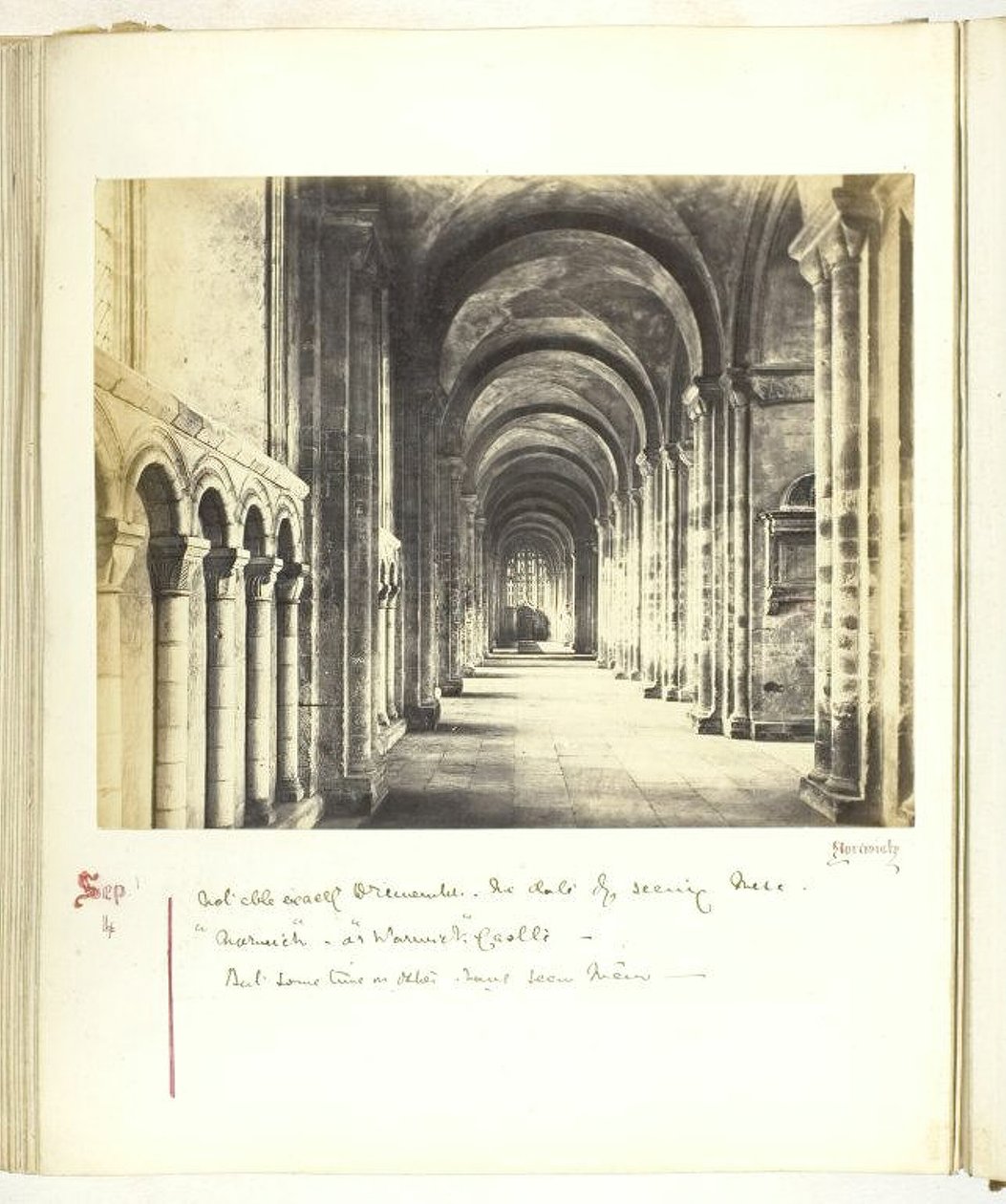 Sans titre [cloîtres], 1868 - Georgina Cowper