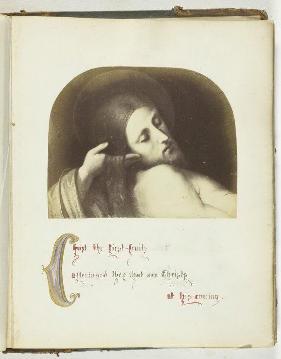 Sans titre [illustration de Jésus avec citation biblique] - Georgina Cowper