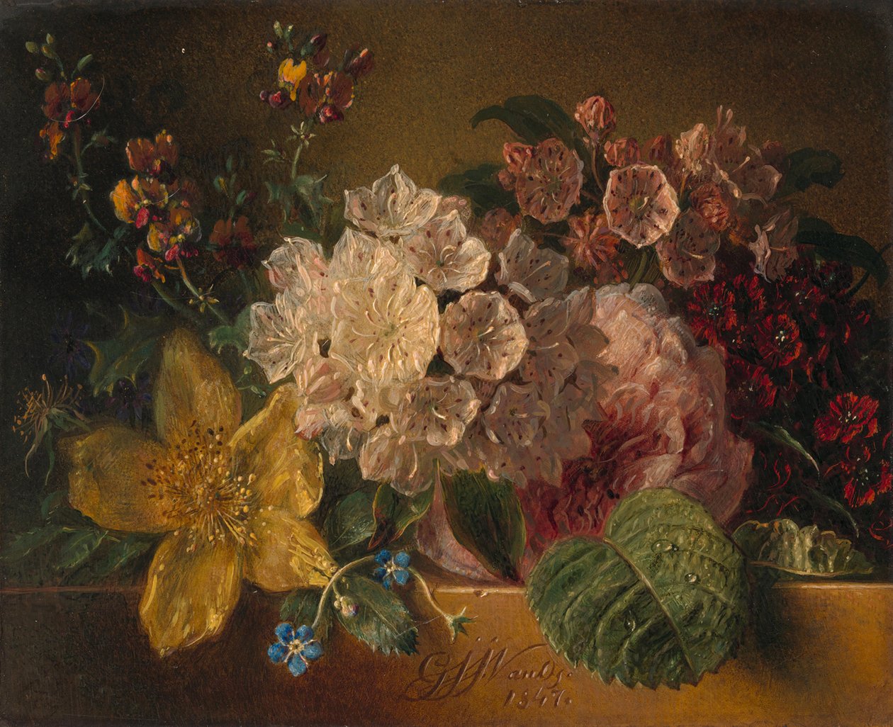 Fleurs - Georgius Jacobus Johannes van Os