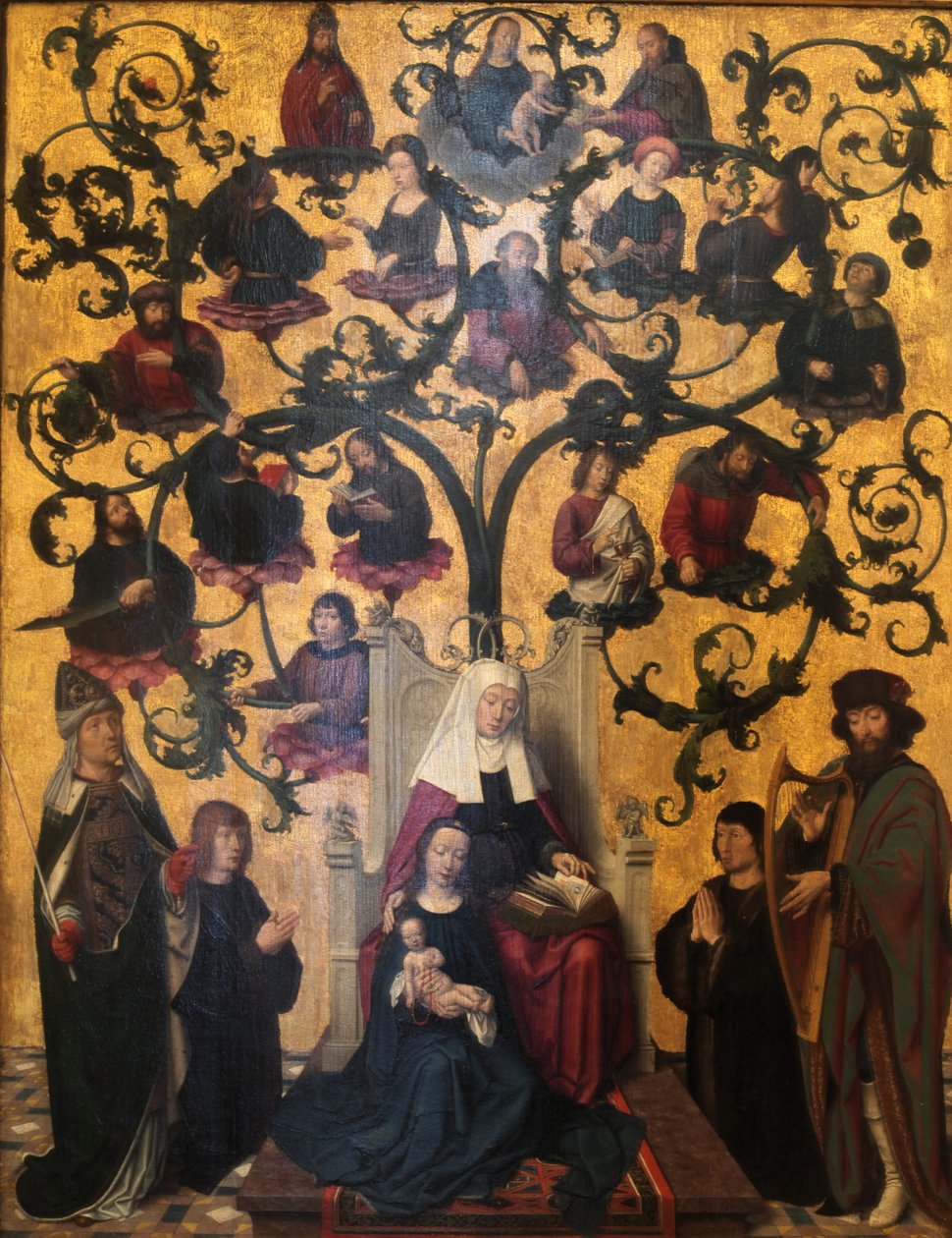 Lignée de Sainte Anne - Gerard David