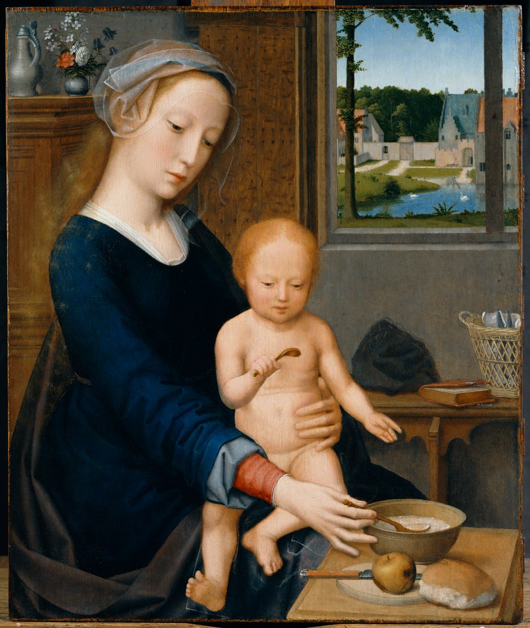 Madone à la soupe au lait - Gerard David