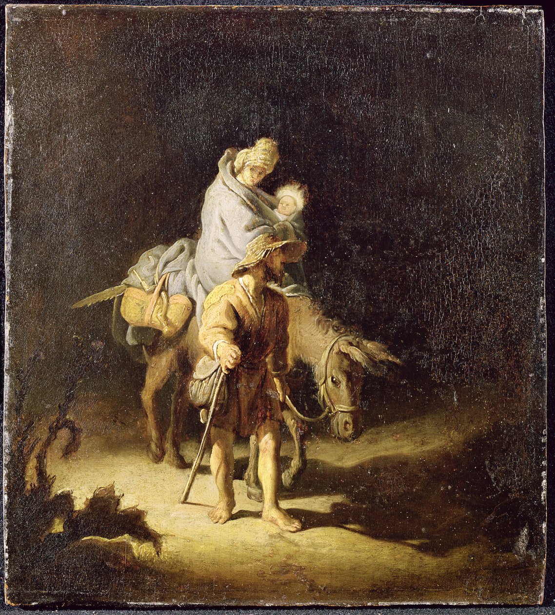 La Fuite en Égypte - Gerrit Dou