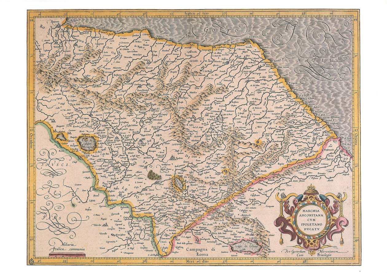 Marchia Anconitana cum Spoletano Ducatu - Gerard Kremer