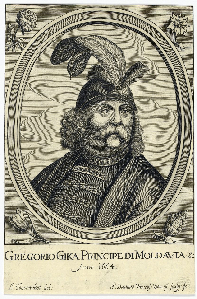 Grigore I Ghica (Ghika) (1628-1675), Prince de Valachie - Gerard Bouttats