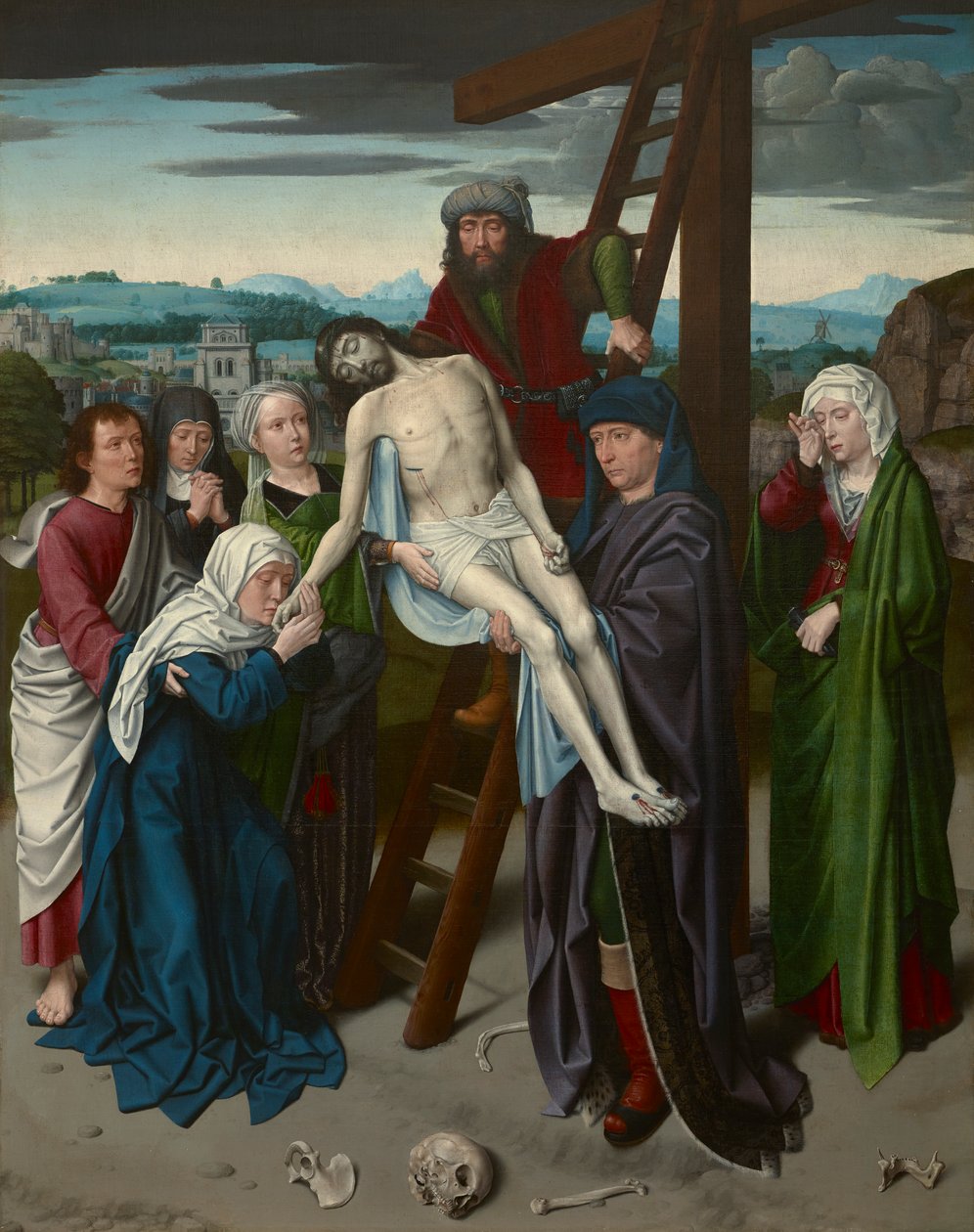 Dutch : La déposition de la croix - Gerard David