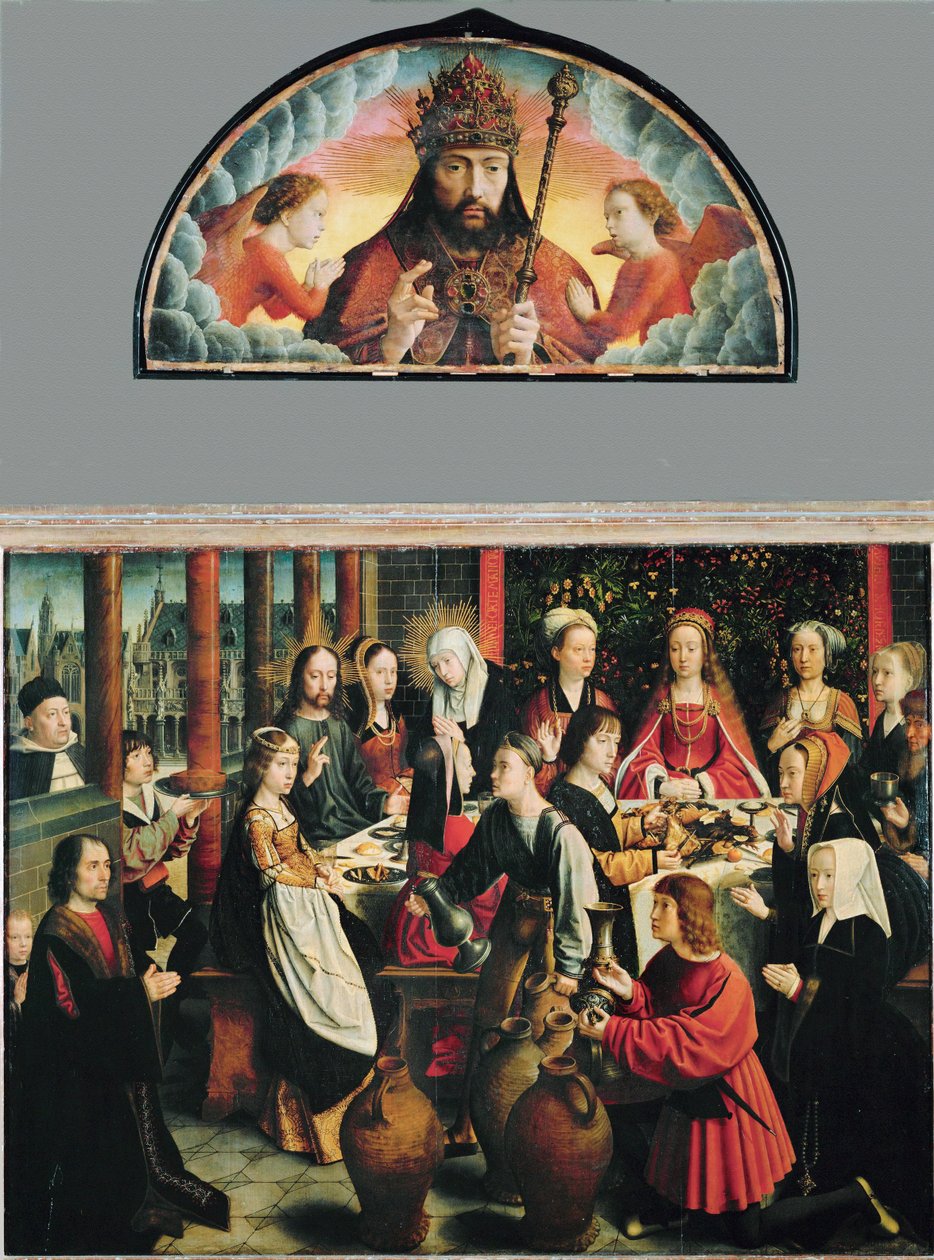 Le mariage à Cana ... - Gerard David