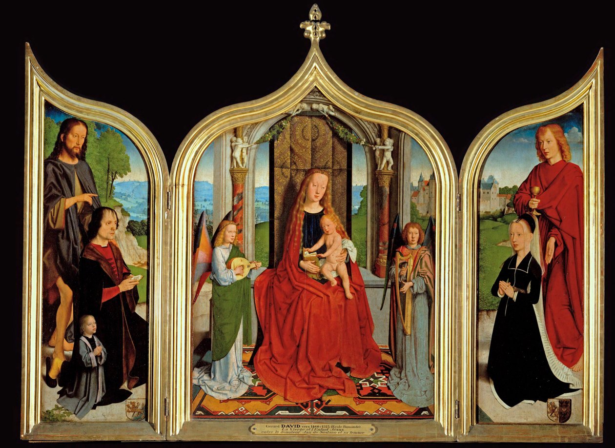 Triptyque de la famille Sedano - Triptyque de la famille Sedano ... - Gerard David