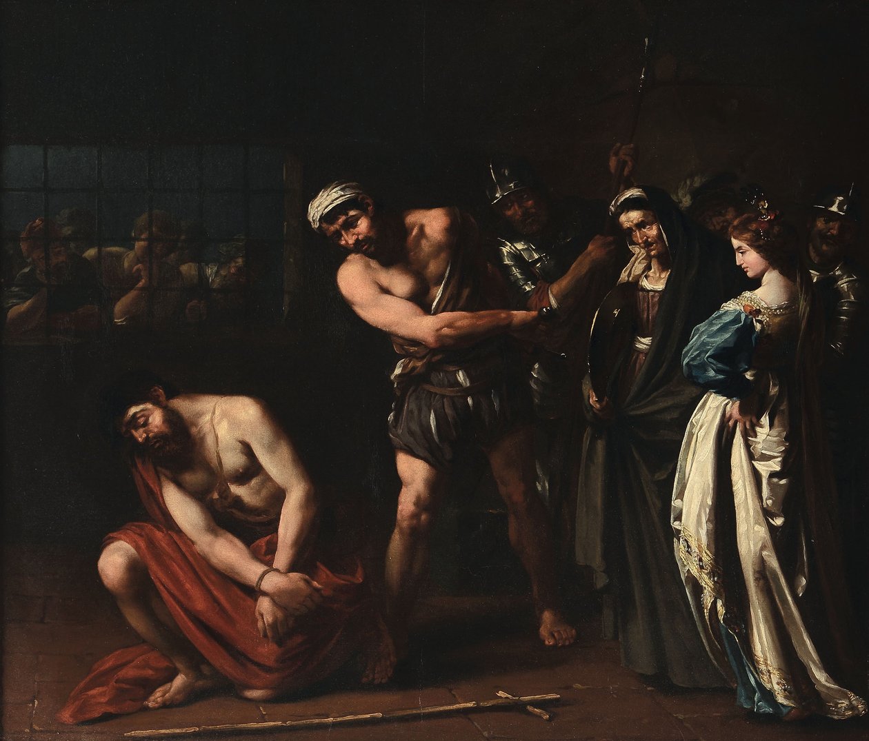 La décapitation de saint Jean-Baptiste - Gerard Douffet