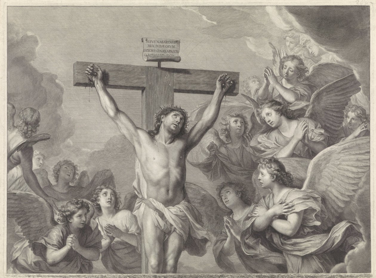 Christ en croix - Gérard Edelinck