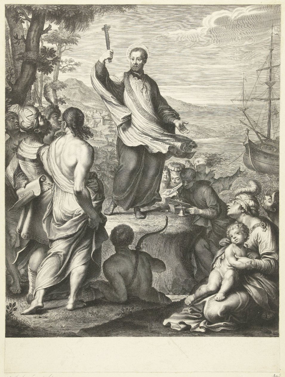 Saint François Xavier - Gérard Edelinck