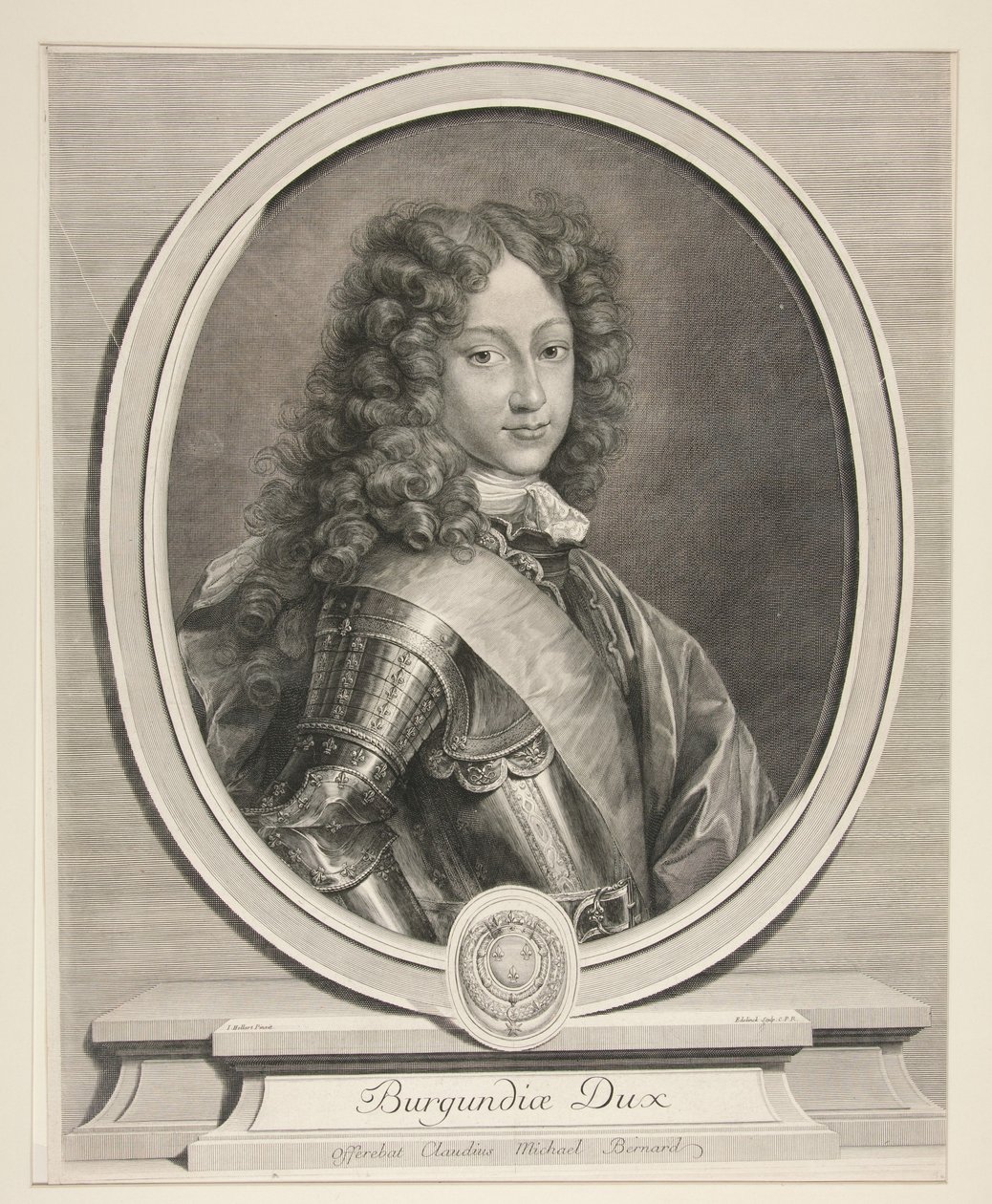 Louis, duc de Bourgogne (1682-1712) - Gérard Edelinck