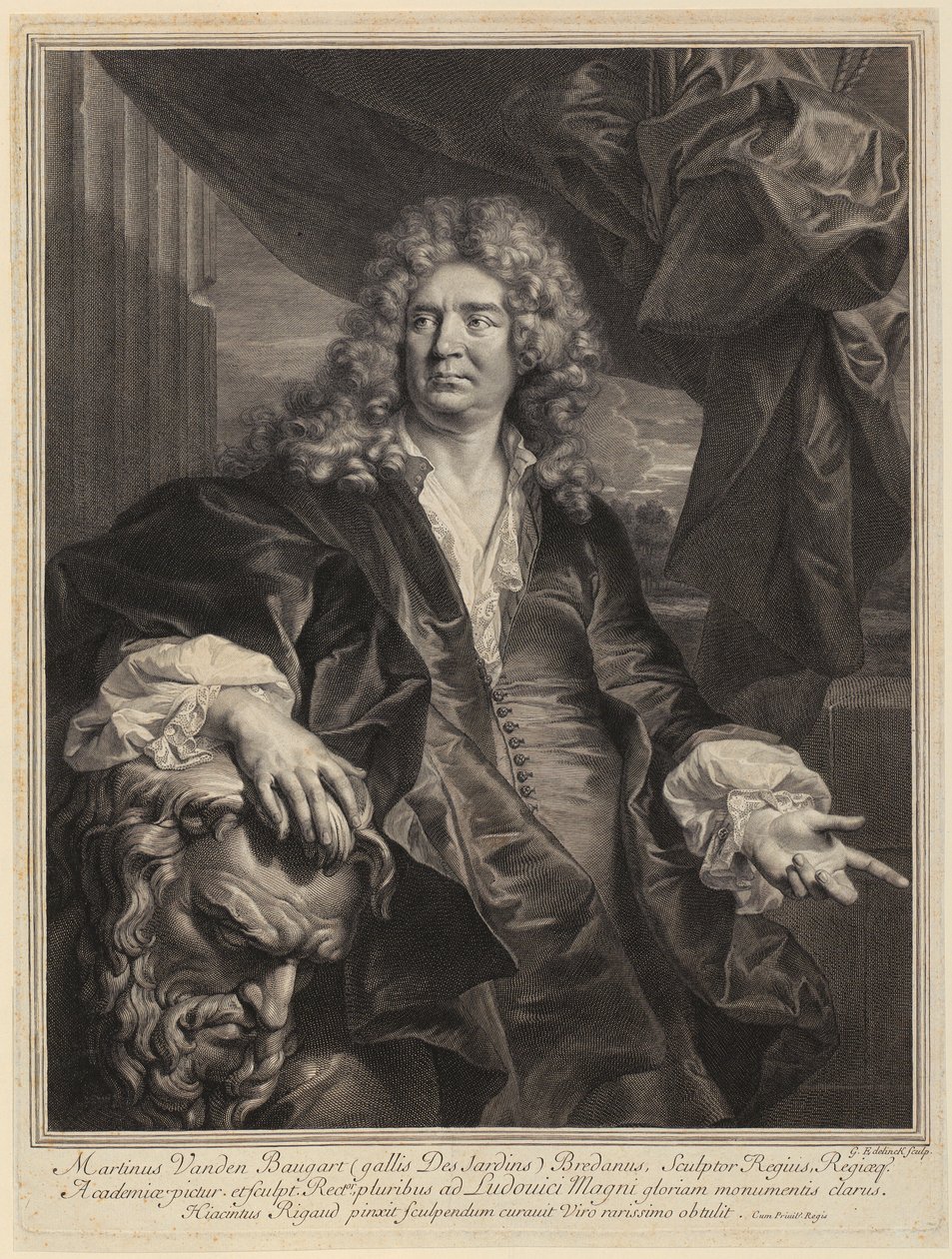 Portrait de Martin Desjardins - Gérard Edelinck