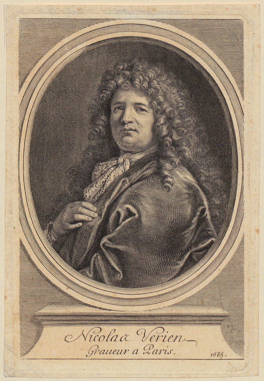 Portrait de Nicolas Verien - Gérard Edelinck