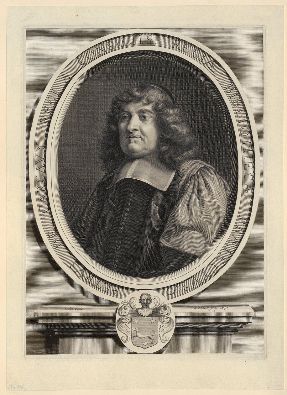 Portrait de Pierre Van Bouc - Gérard Edelinck