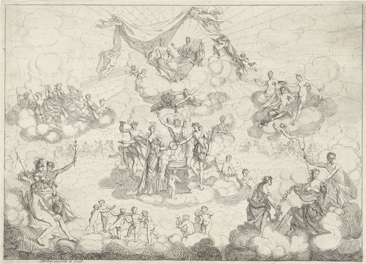 Huwelijk van Bacchus - Gerard Melder