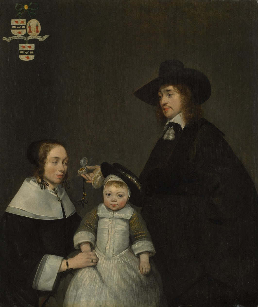 La famille Van Moerkerken, vers 1653-1654 - Gerard Terborch II