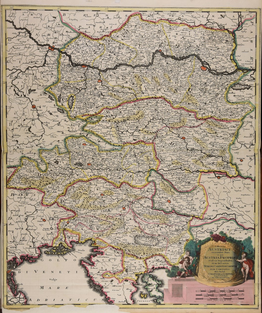 Circuli Austriaci orientalior pars in qua Austria propria et ab ea ...