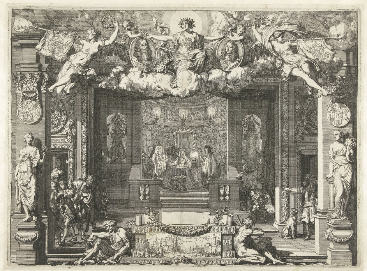 Allégorie du traité de Westminster - Gerard de Lairesse