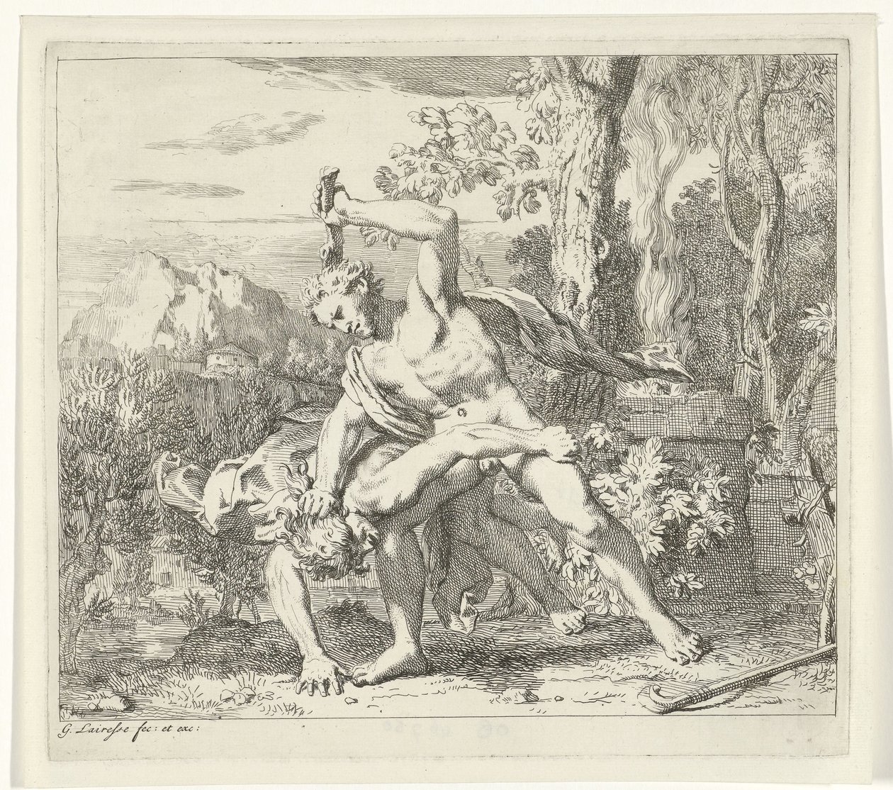Caïn tue Abel - Gerard de Lairesse