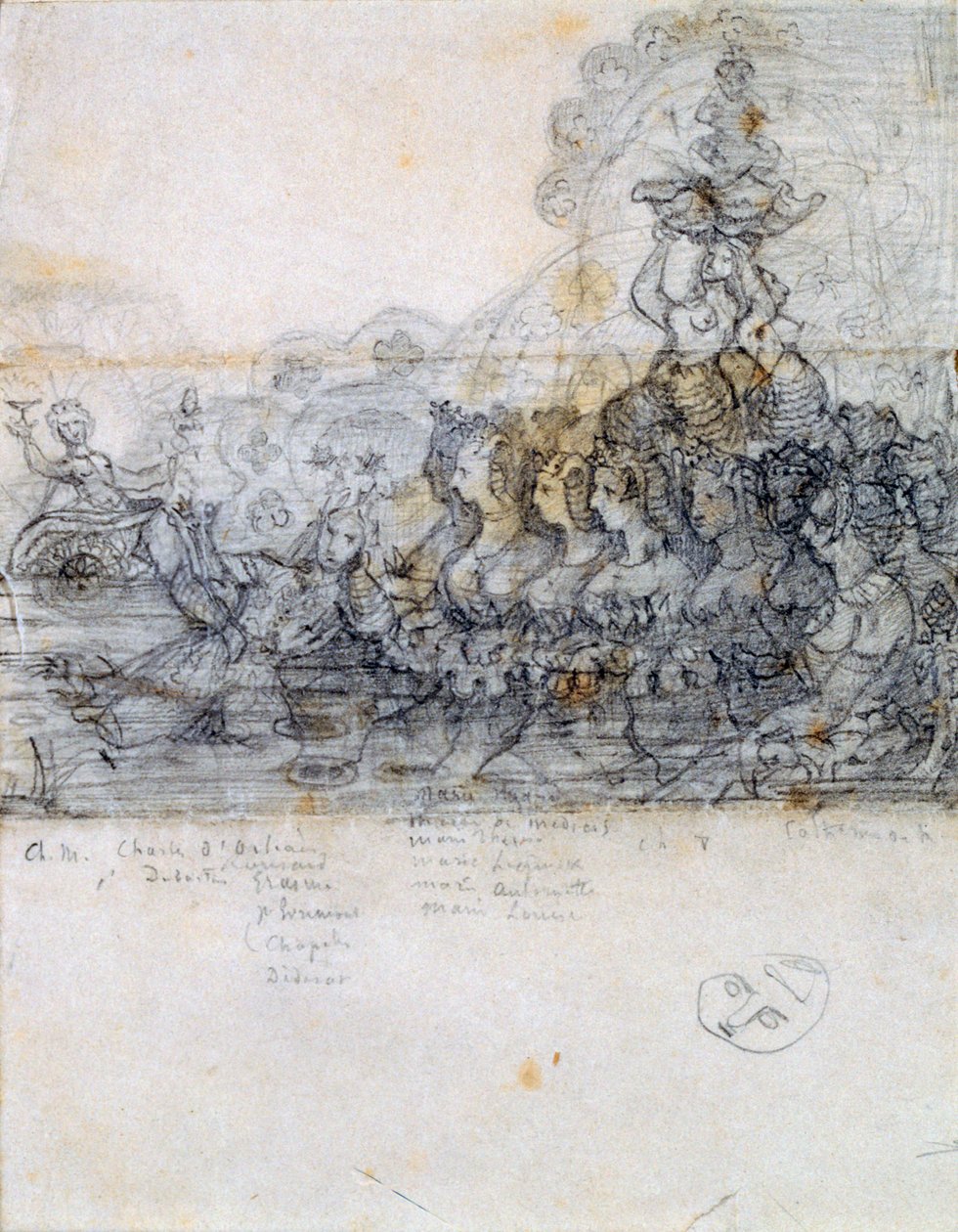 Assemblée politique pour Catherine de Médicis, 1854-1855 - Gerard de Nerval