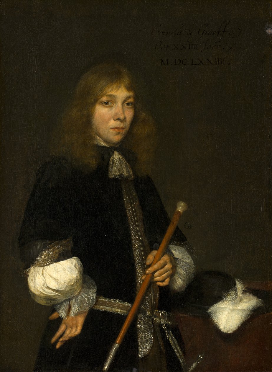 Portrait de Cornelis de Graeff (1650-1678) - Gerard ter Borch