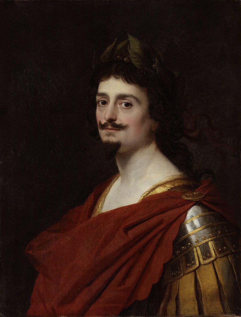 Portrait de Frédéric V, électeur palatin (1596-1632), en empereur romain - Gerard van Honthorst