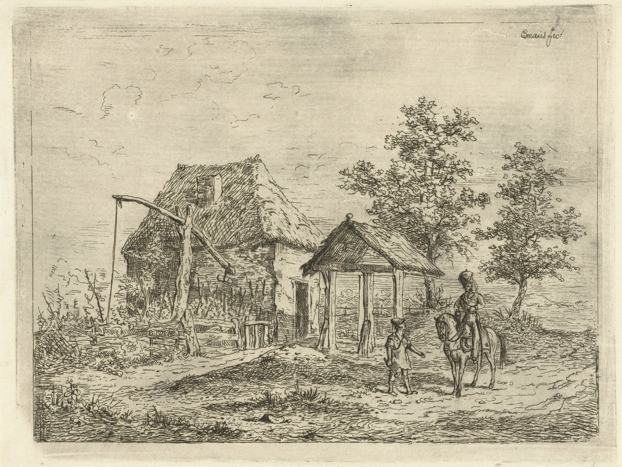 Cavalier près d