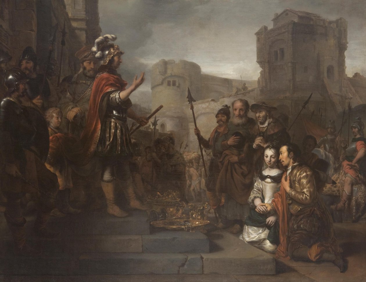 La continence de Scipion - Gerbrand van den Eeckhout