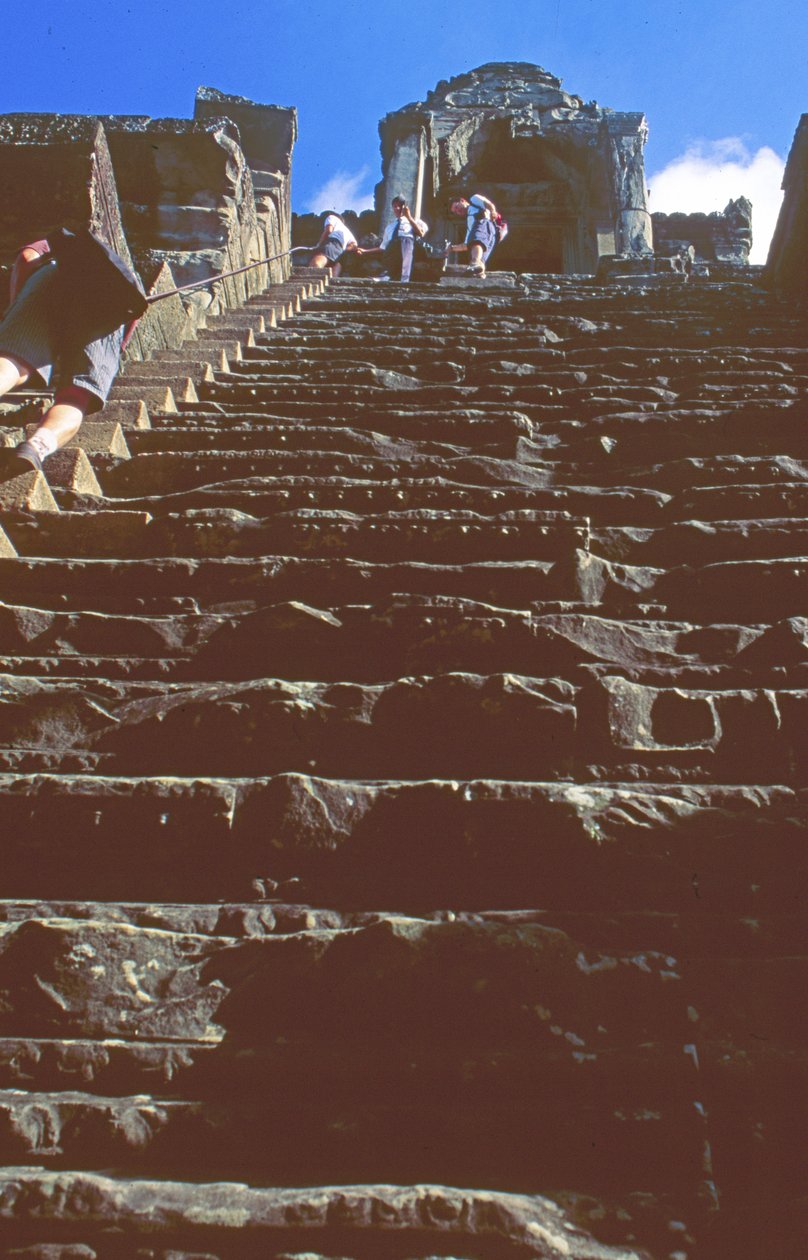 Kambocha : Les ruines du temple khmer d