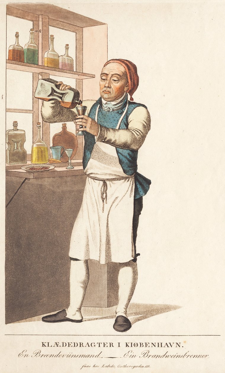 Marchand de brandy - Gerhard Ludvig Lahde