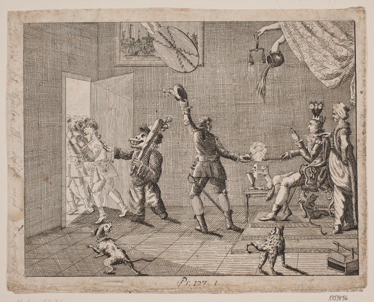 Feuille satirique - Gerhard Ludvig Lahde