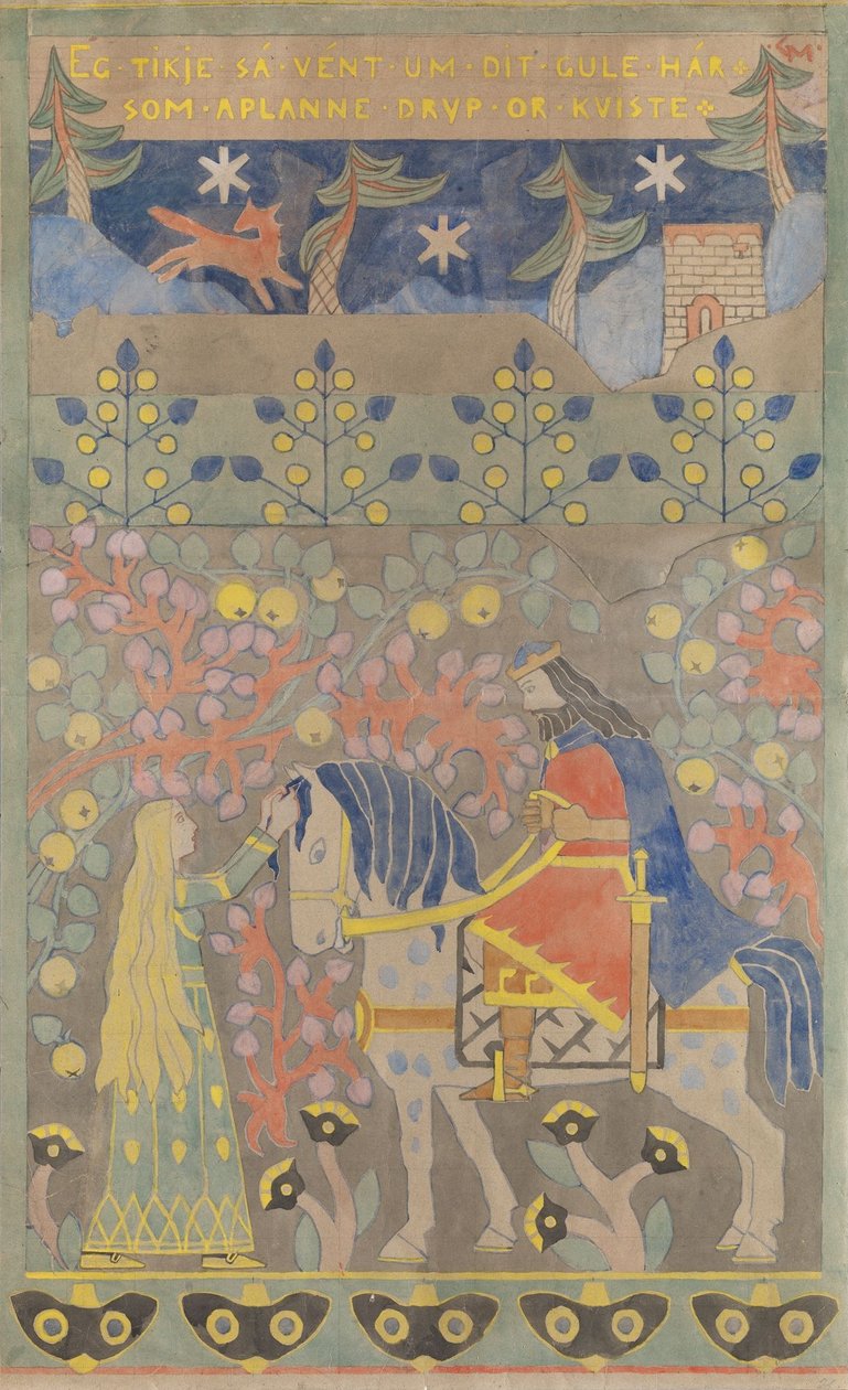 Das gelbe Haar - Gerhard Munthe