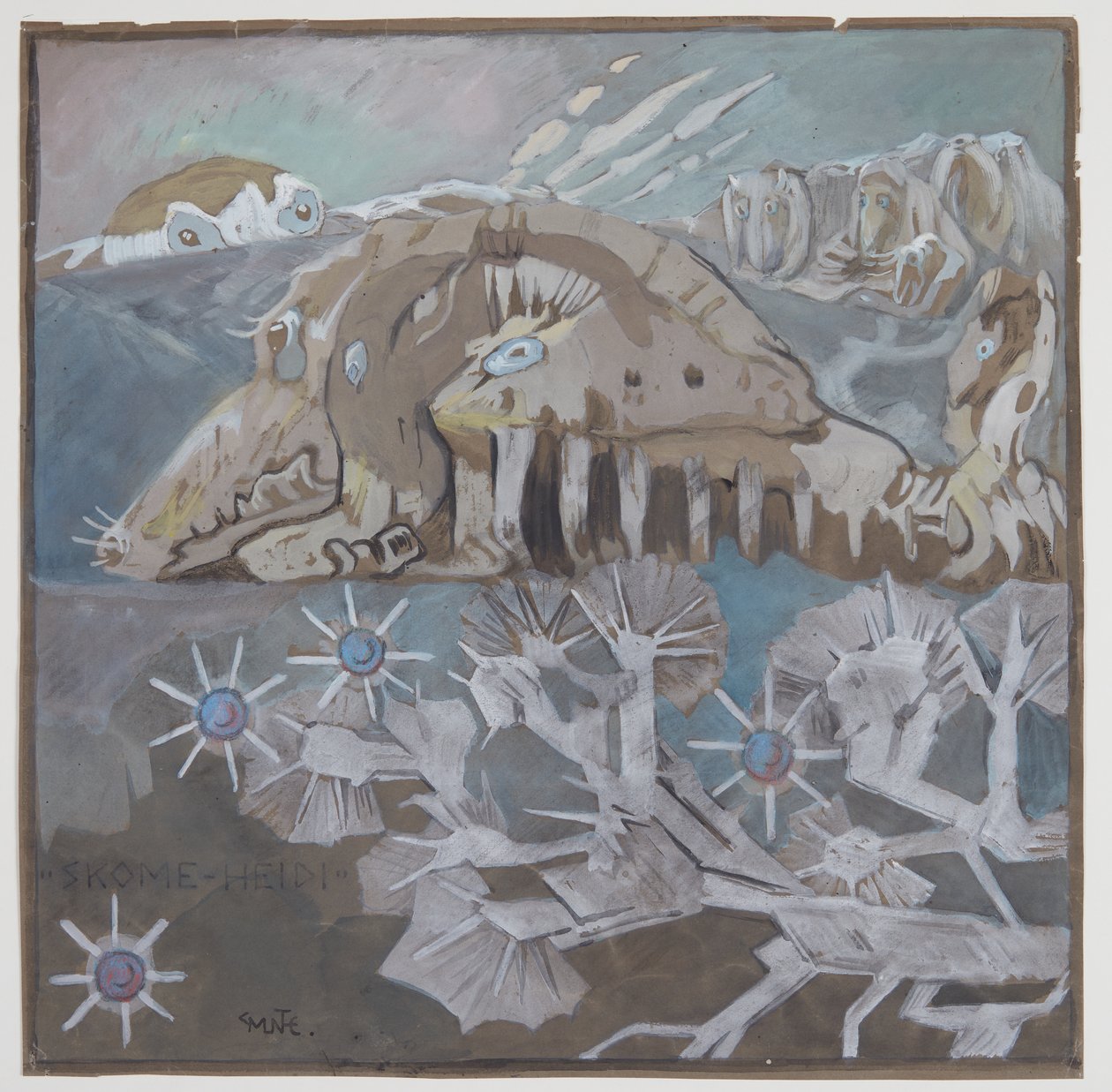 Hautes montagnes - Gerhard Munthe