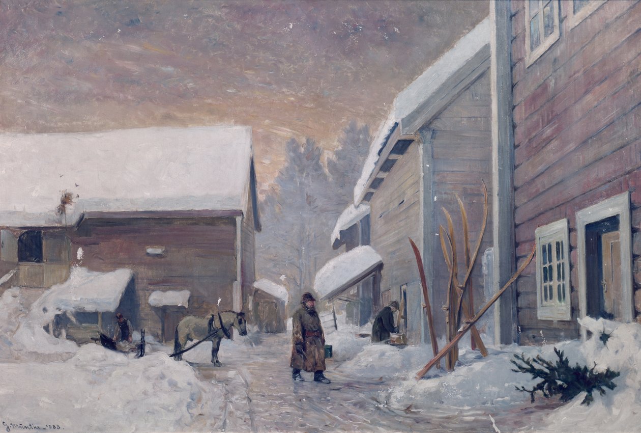 Le docteur rentre chez lui - Gerhard Peter Frantz Vilhelm Munthe